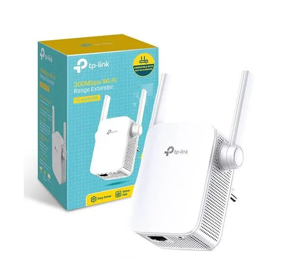 [10] EXTENSOR DE RANGO TP-LINK TL-WA855RE N300/2 ANT/EXTERNAS/1 PUERTO FE