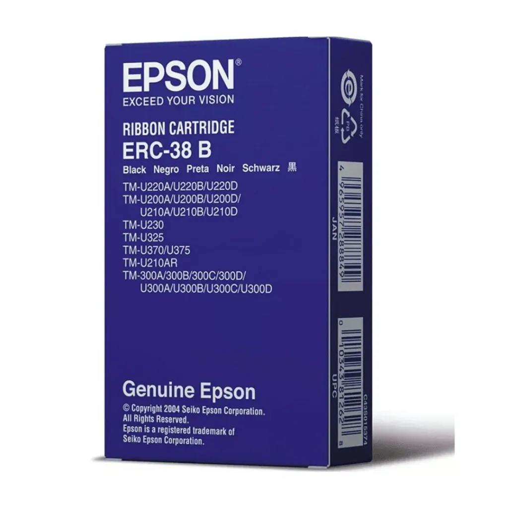 CINTA EPSON ERC-38B NEGRO TM 200/220/300/325