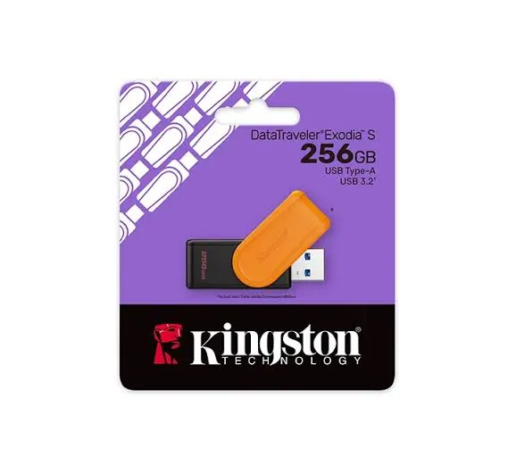 [162] FLASH MEMORY KINGSTON DATA TRAVELE EXODIA DTX 256GB USB 3.2