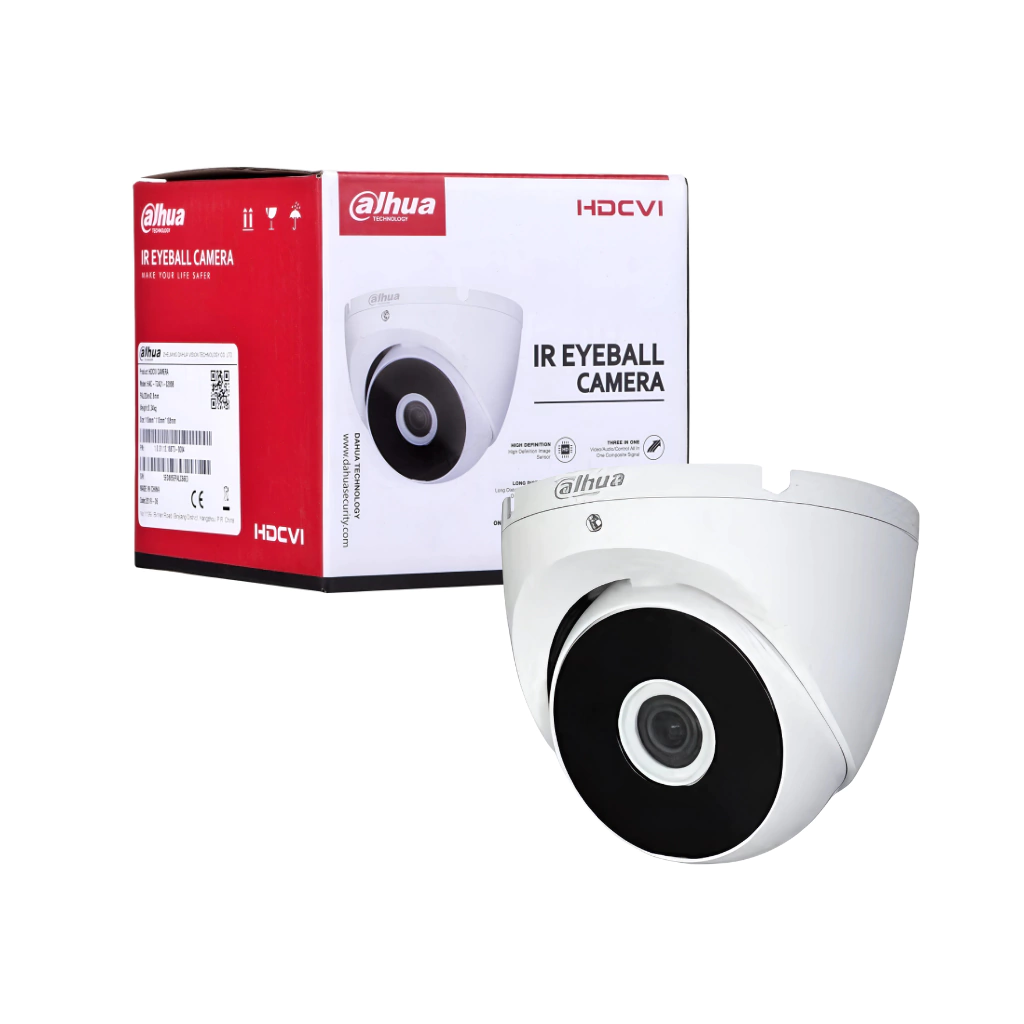 [169] CAMARA DAHUA HDCVI DOMO 2MP EXTERIOR METALICA T2A21N