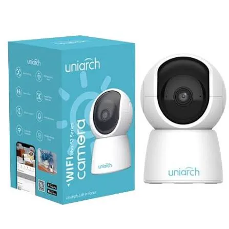 [225] CAMARA UNIARCH UNV UHO-S2 WIFI GIRATORIA INTERIOR