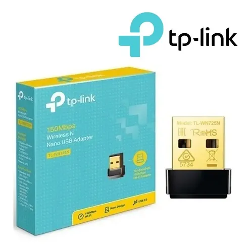 ADAPTADOR USB NANO INALAMBRICO N 150MBPS TLWN725N